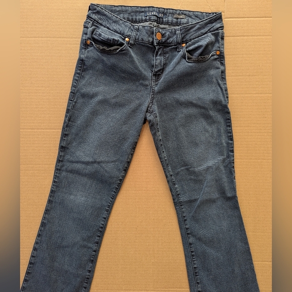 Level 99 kick boot denim blue jeans size 29 Petite - Picture 2 of 10